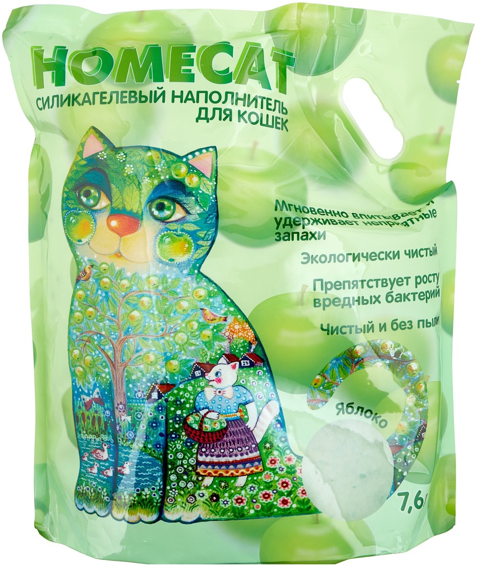 Homecat наполнитель силикагель