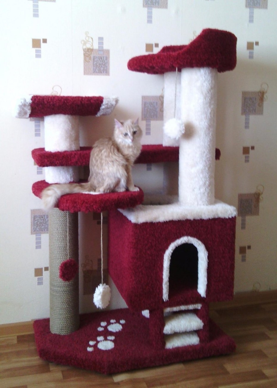 Кошкин дом своими руками