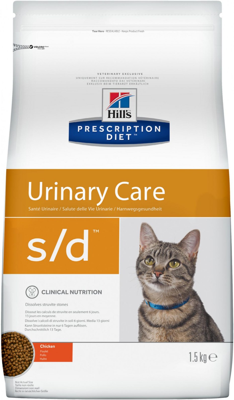 Hill’s Prescription Diet Feline c/d MULTICARE Urinary Care для кошек