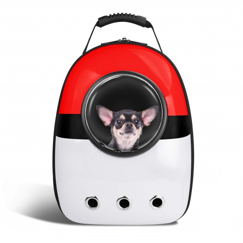 Рюкзак для переноски животных прозрачный Space Capsule