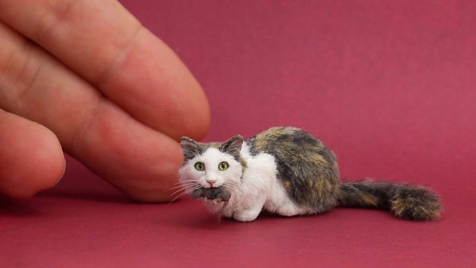 Миниатюра кошка