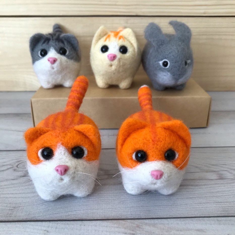 Светильник круглый котик