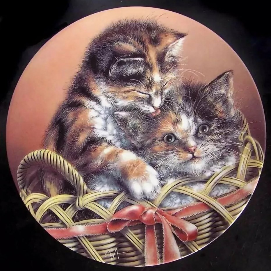 Кот для декупажа
