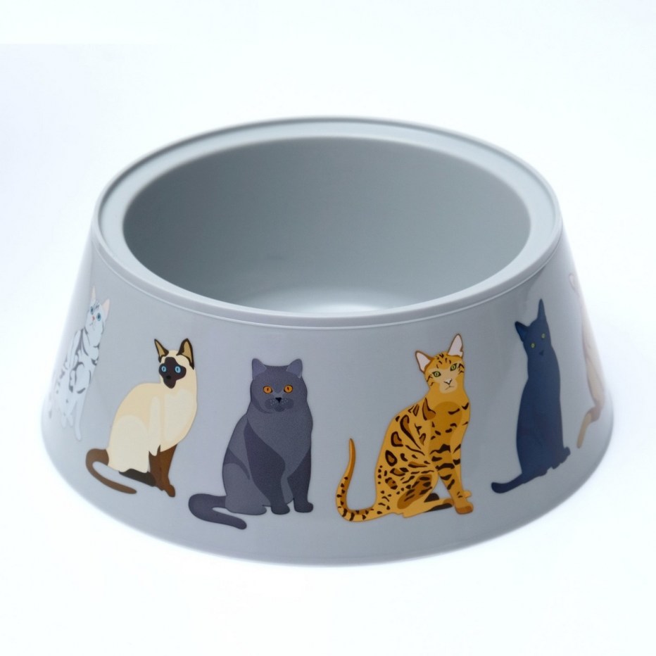 Миска "Cats"0,3л, микс цветов 1253743