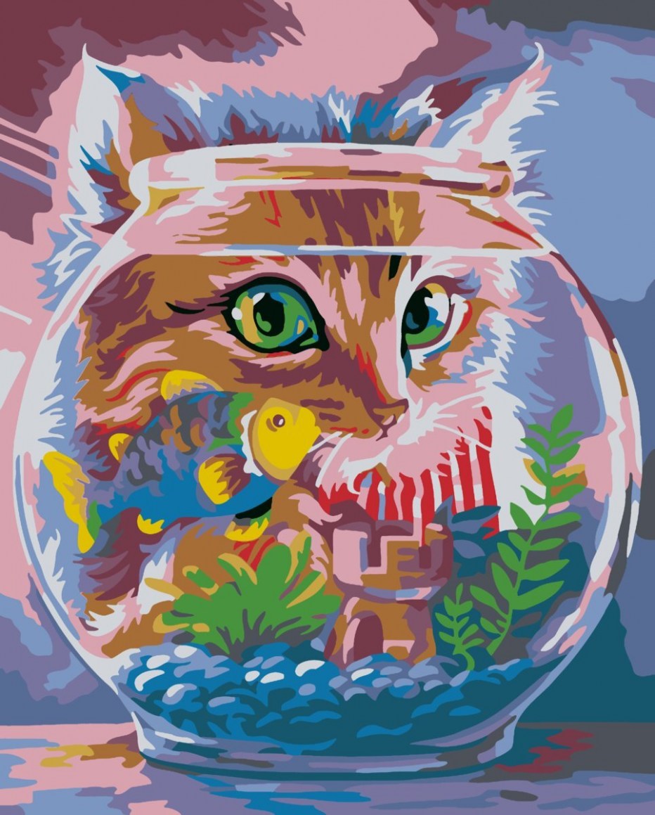 Кот картина