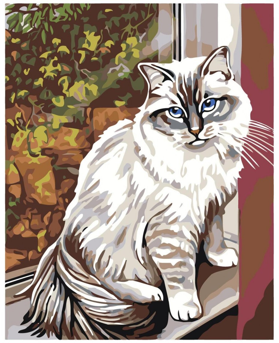 Котенок живопись
