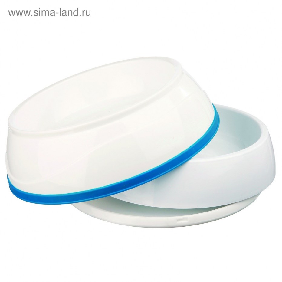 Миска с охлаждающим эффектом cool Fresh, 1 l/ф 20 см, белый/синий