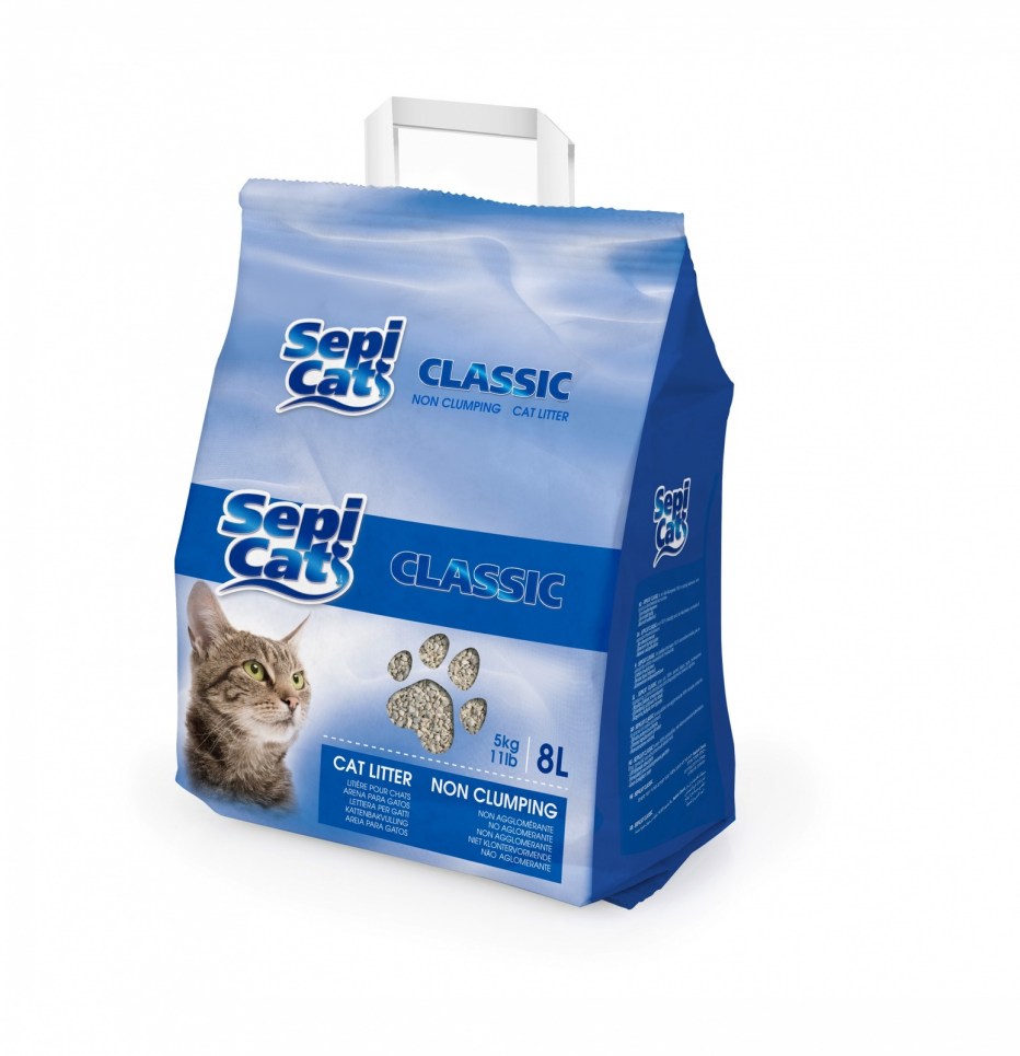 Sepi Cat наполнитель впитывающий антибактериальный, 16л (Sepicat Antibac)