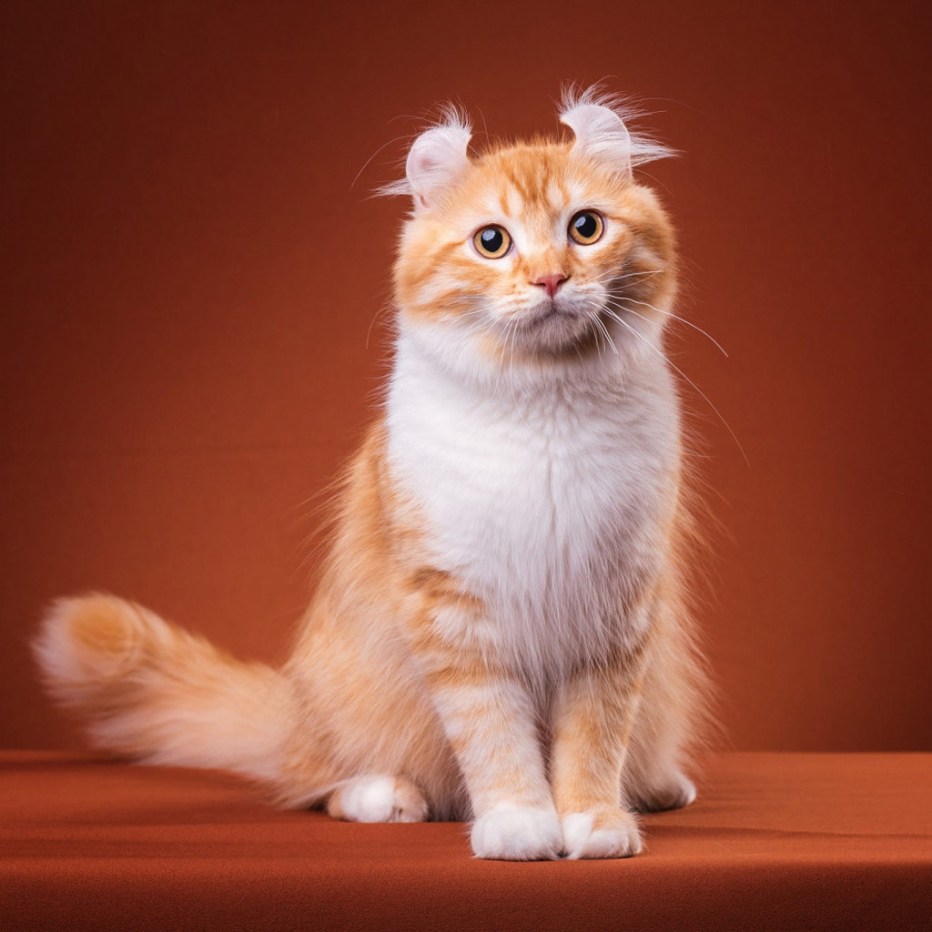 Персиковый британец котенок