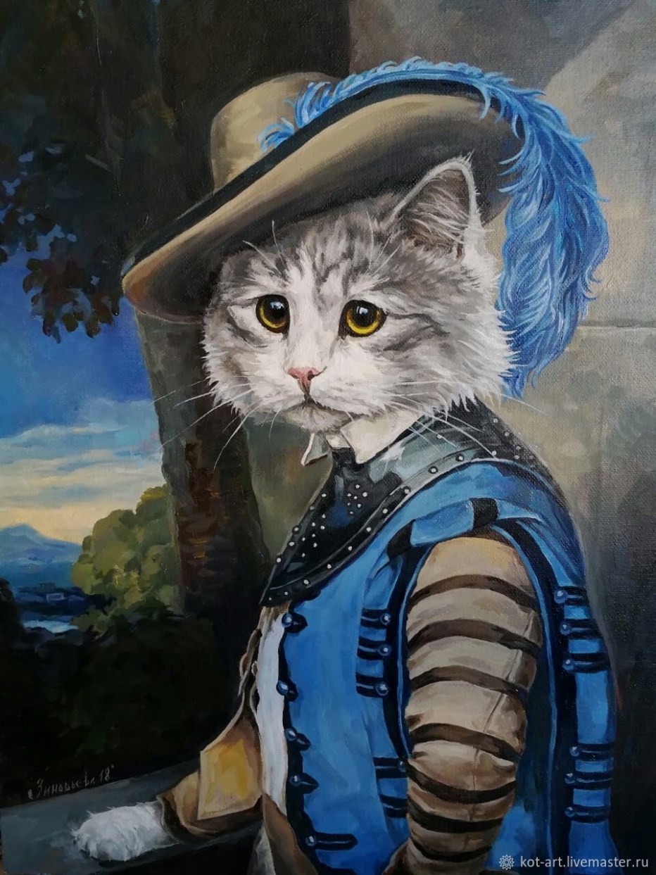 Эльдар Закиров коты Эрмитажа