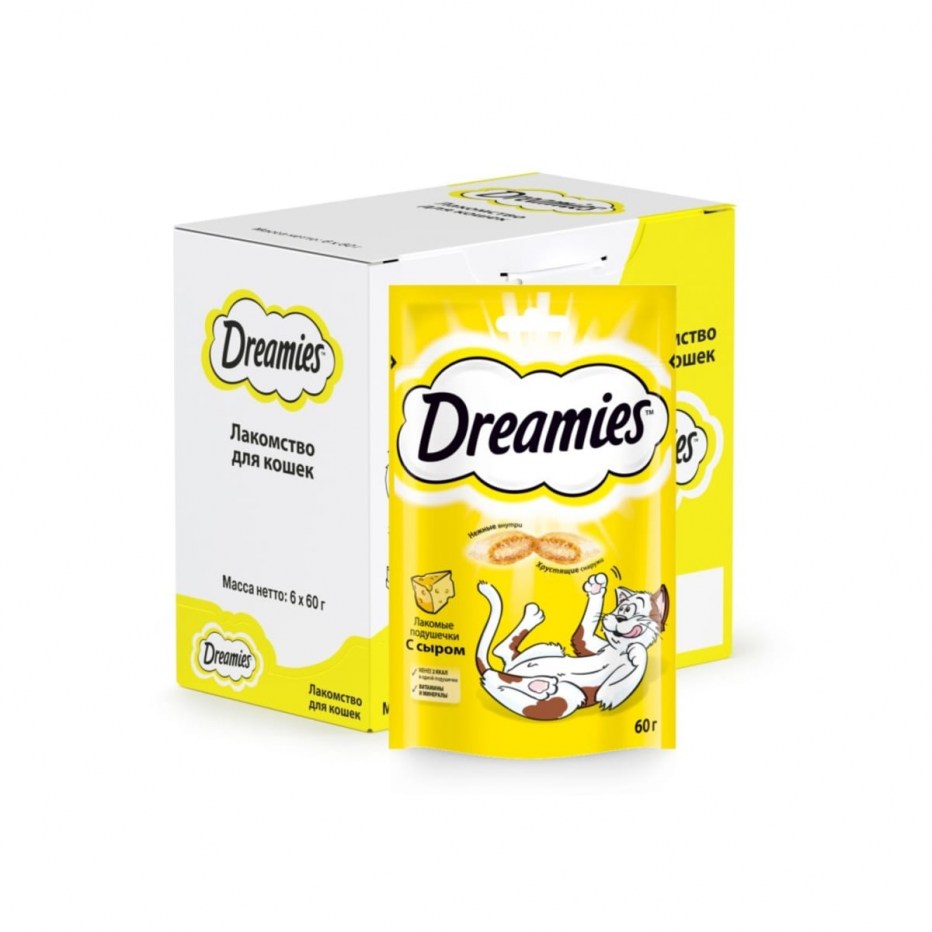 Dreamies лакомые подушечки 140