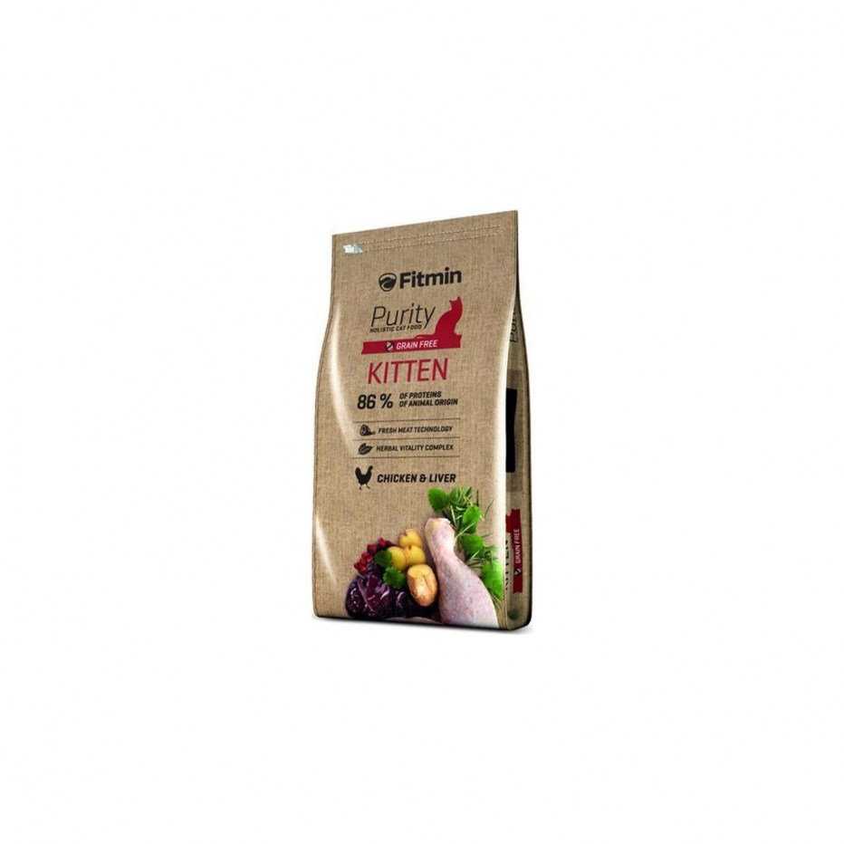 Fitmin Dog Purity корм для взрослых собак рис, рыба, дичь 2кг