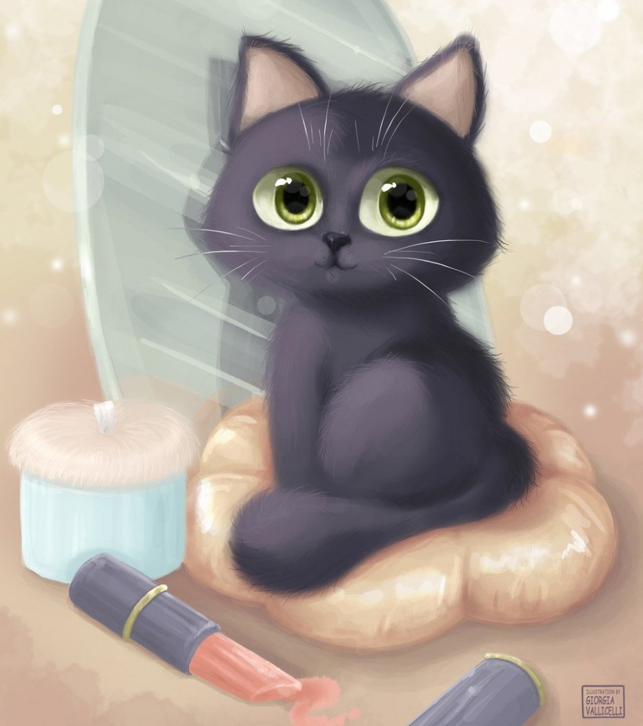 Котики мультяшные