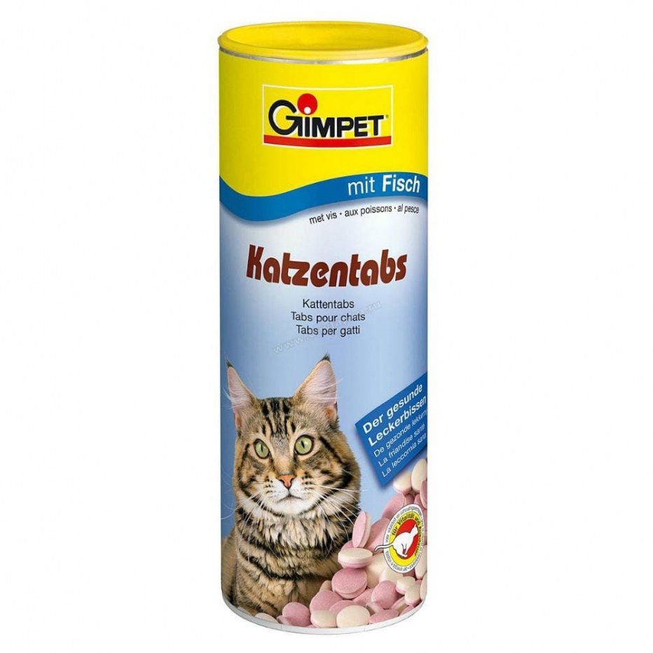 Витамины для кошек Gimpet Katzentabs