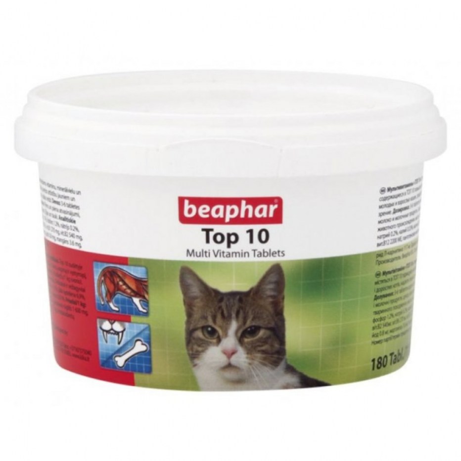 Витамины для кошек Beaphar Top 10