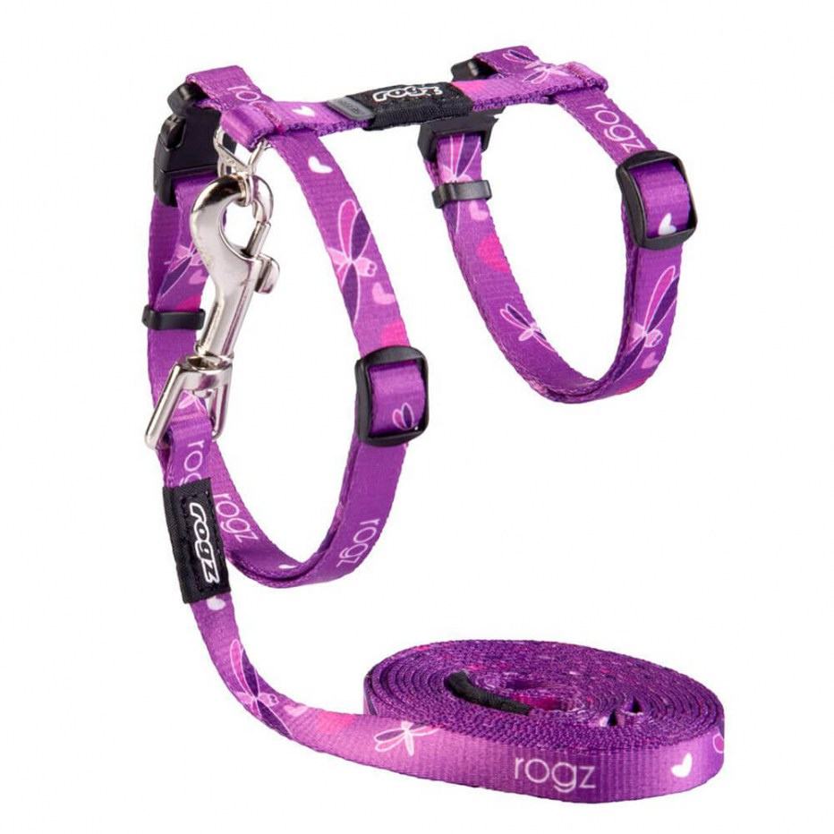 Ошейник Rogz GLOWCAT cb09 Pink
