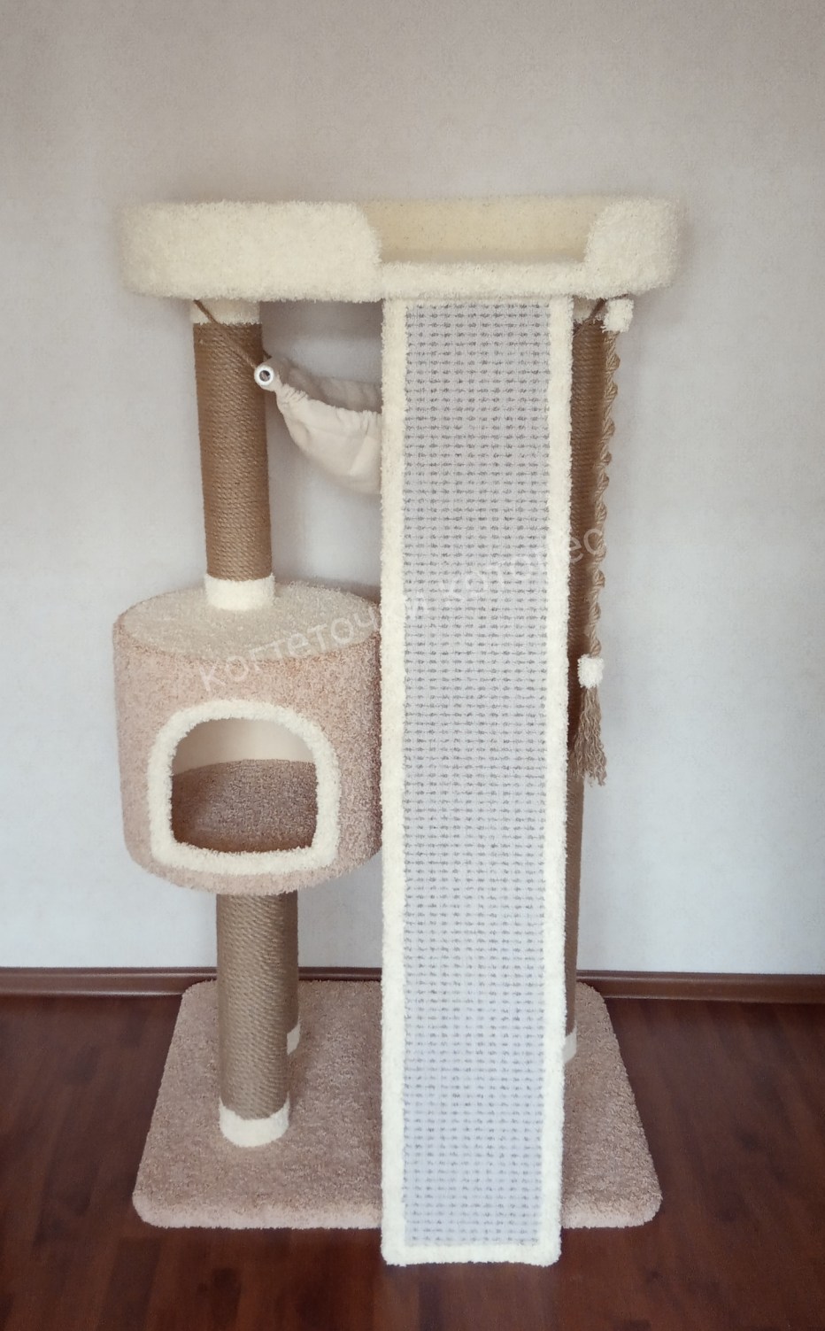 Лоток для кошек Xiaomi Semi-open Cat Litter White