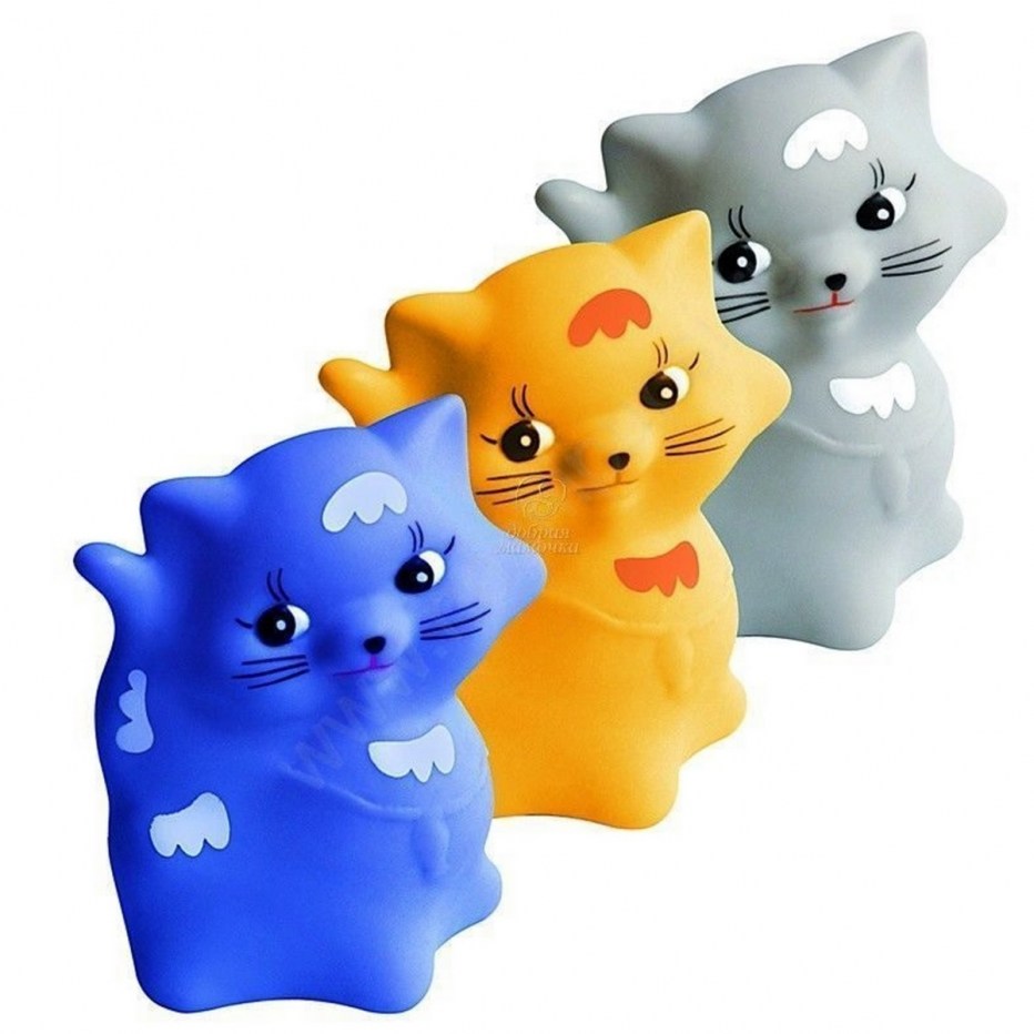 Резиновая игрушка "котенок"