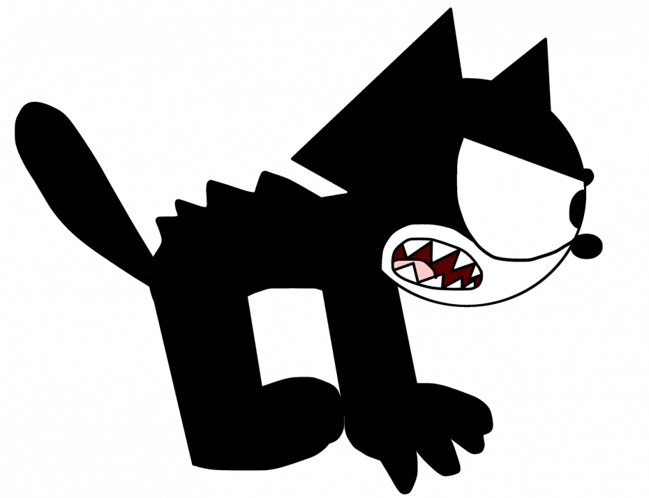 Cartoon Cat злой