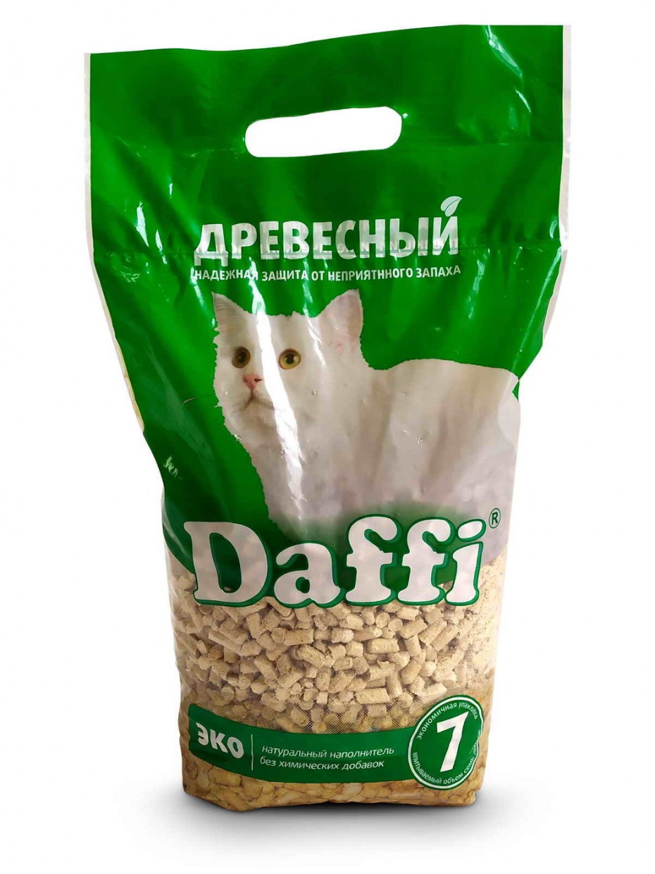 Впитывающий наполнитель Dr.Hvostoff эконом древесный 6 кг/11 л