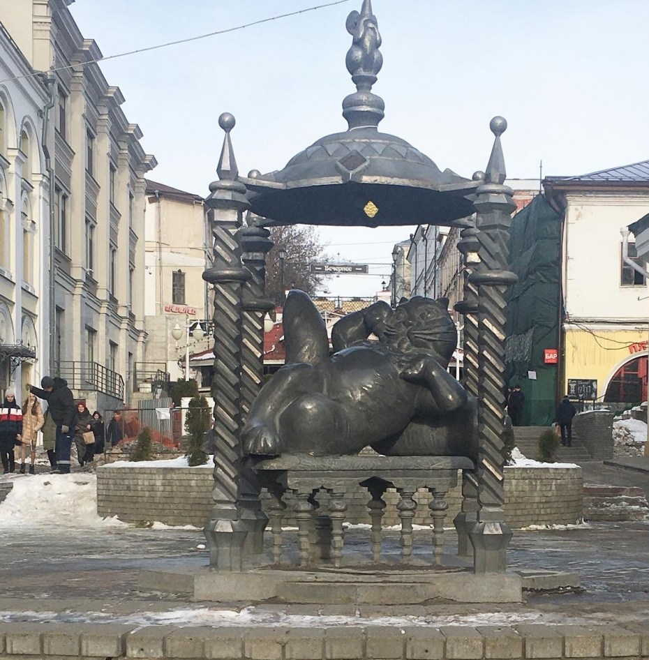 Кот Казанский туристы