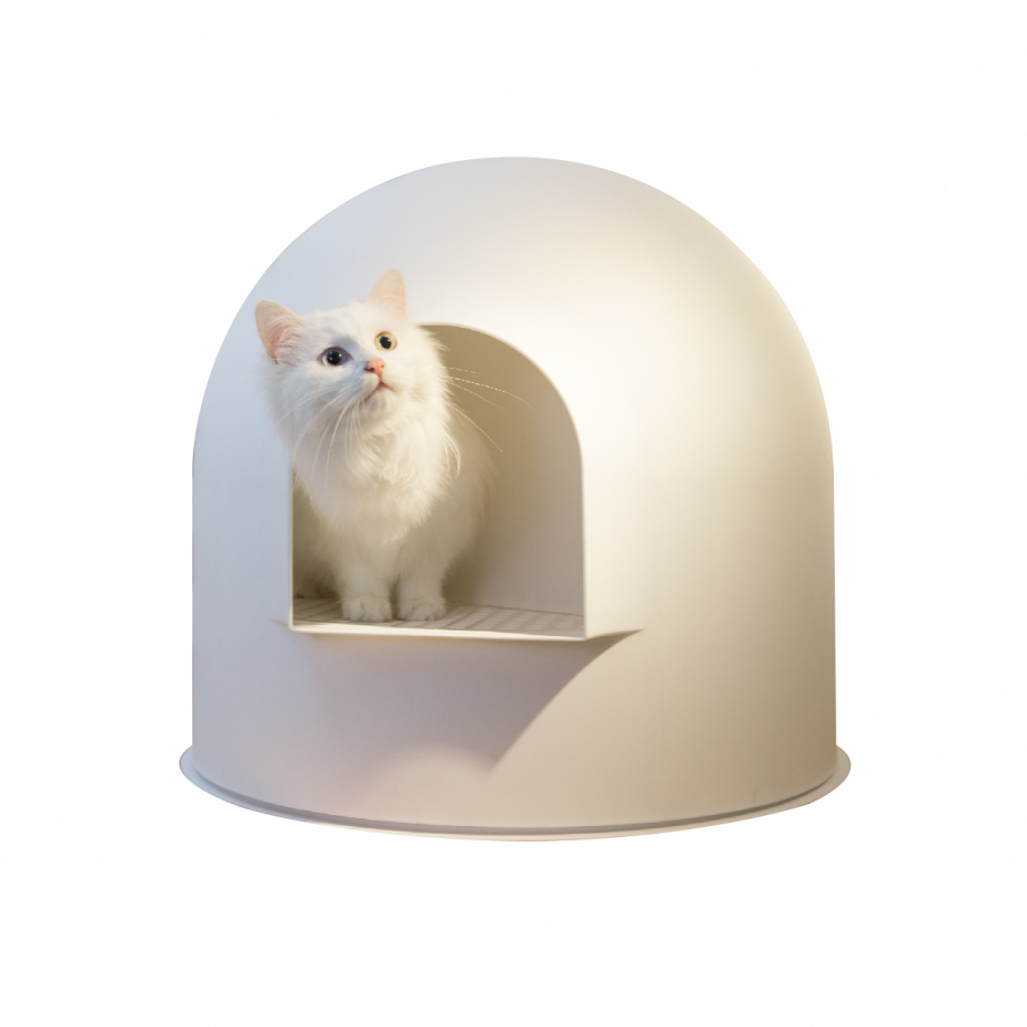 Туалет-домик для кошек pidan Igloo Cat Litter Box 54.8х52х49.2 см