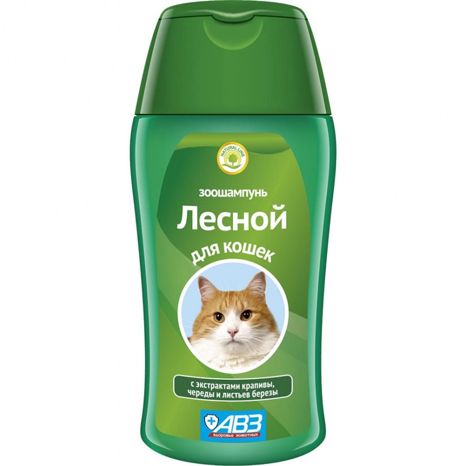 Зоошампунь Лесной д/кошек 180мл