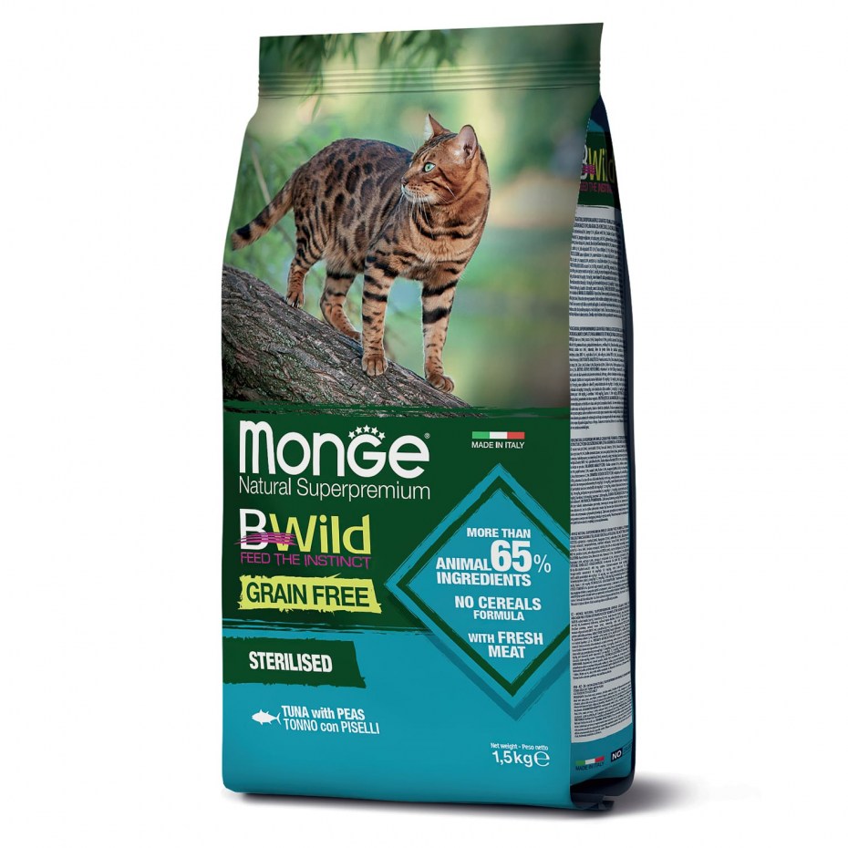 Monge Bwild для кошек