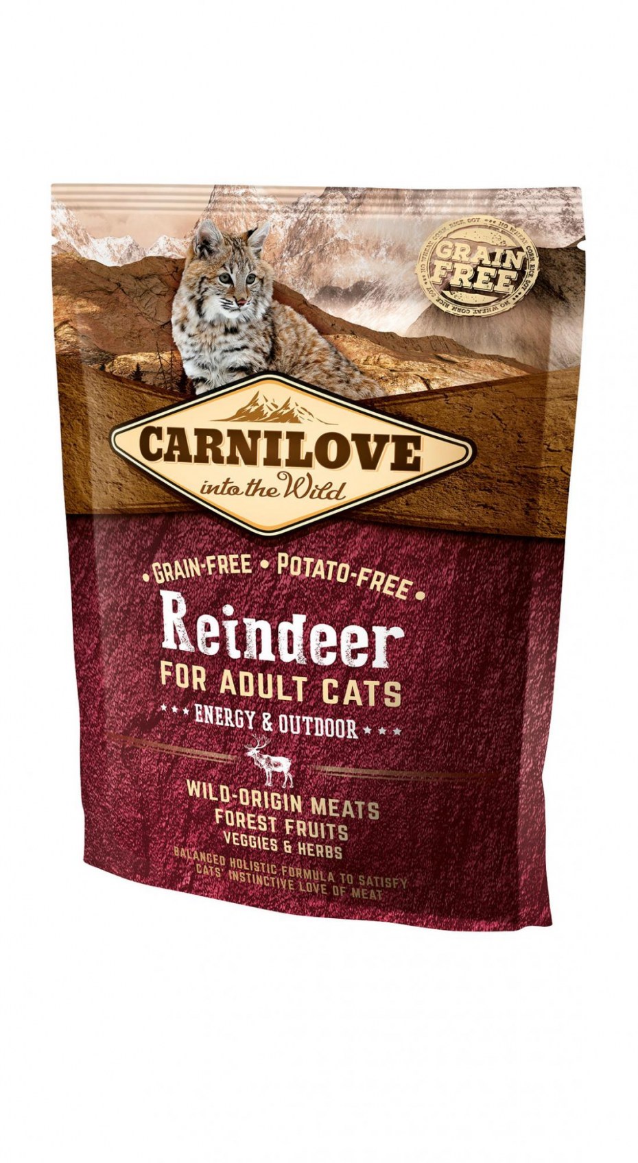 Brit Cat Carnilove Adult Sterilised Lamb & Wild Boar 400г