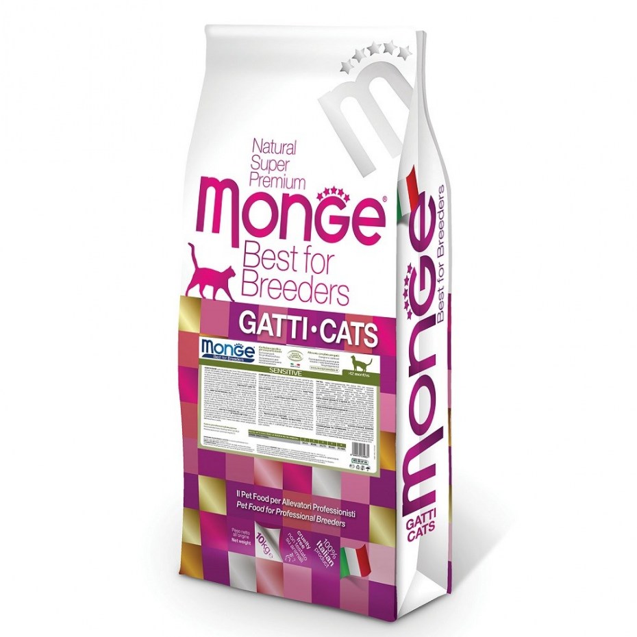 Monge Cat Sterilised корм для стерилизованных кошек 10 кг