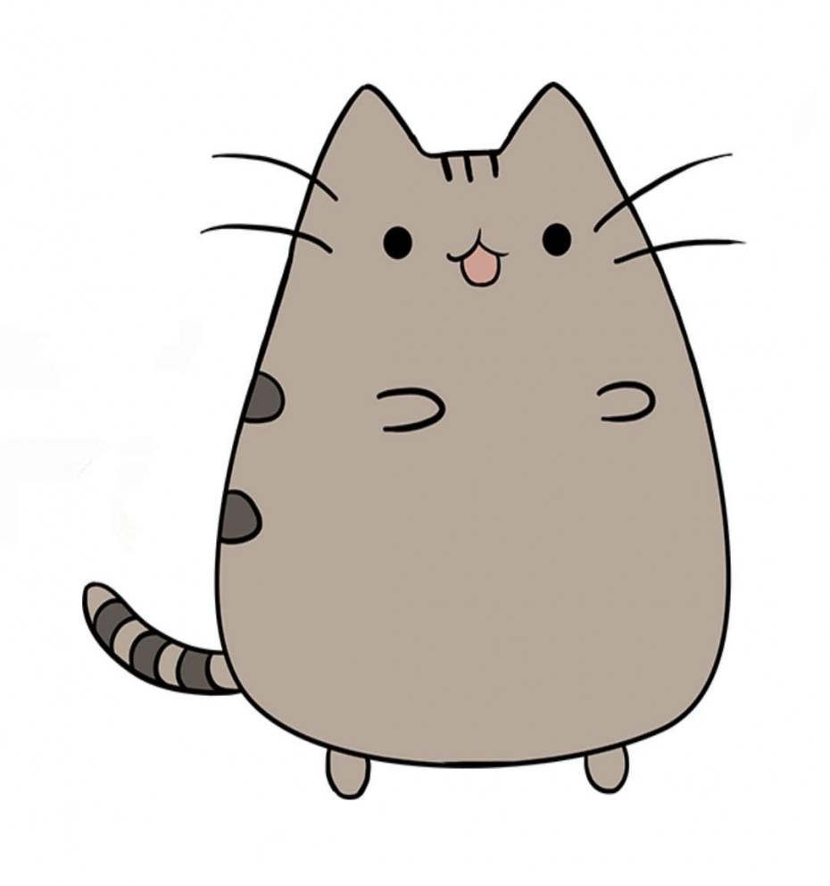 Котики рисунки мультяшные