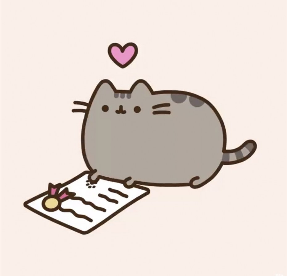 Кот Пушин Pusheen