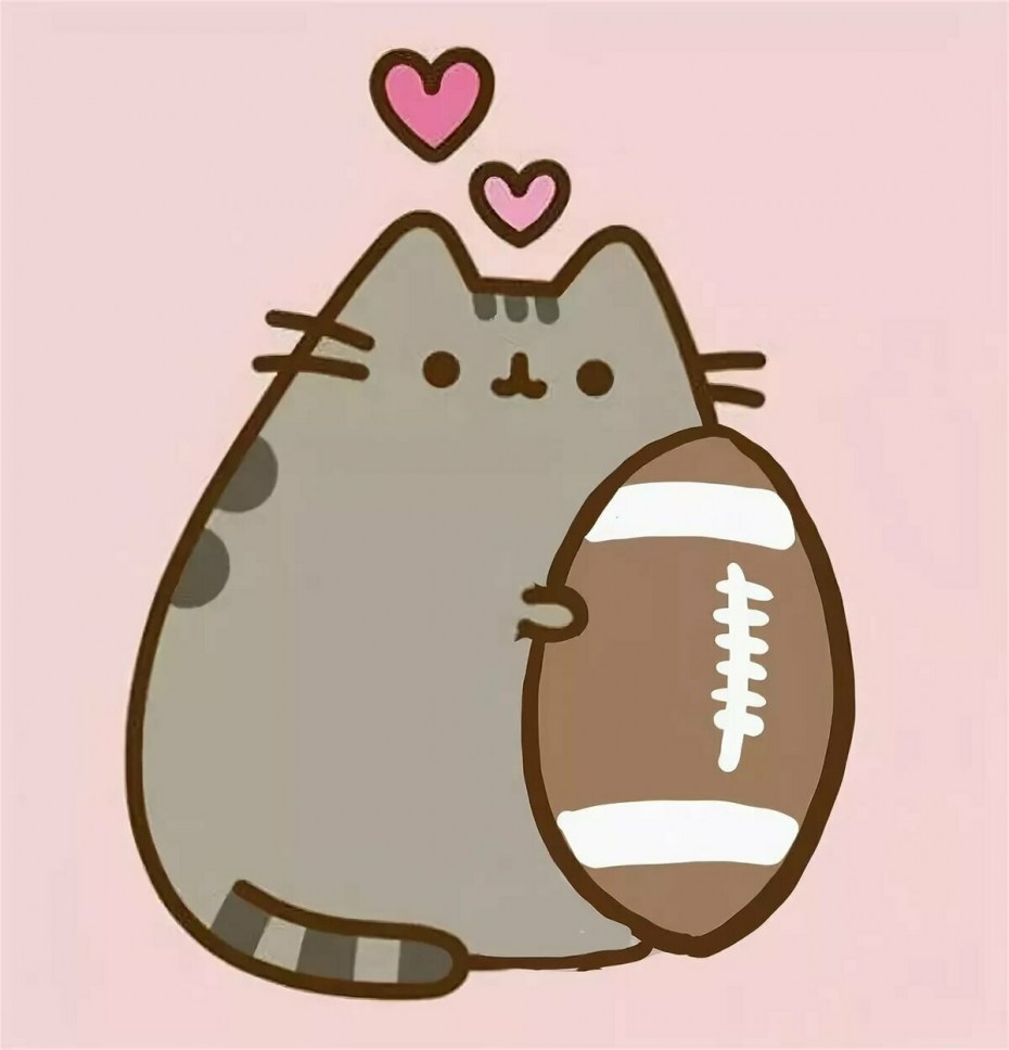 Стикеры с котом Pusheen