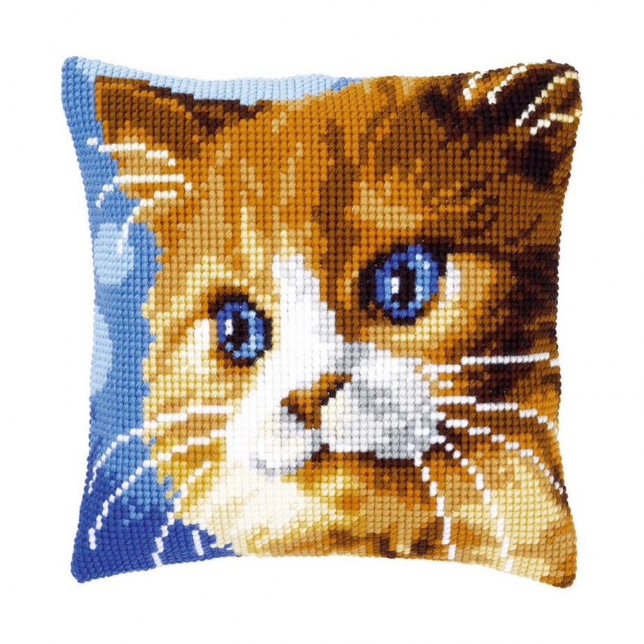 Подушка котик
