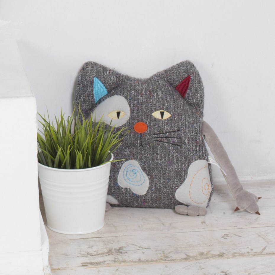 Подушка "кот котейка", 25 см