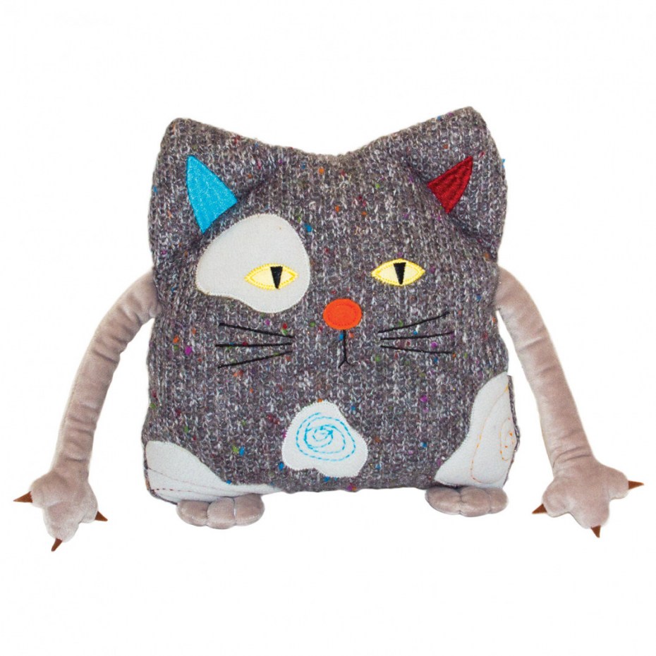 Игрушка-подушка Gulliver кот котейка 25 см