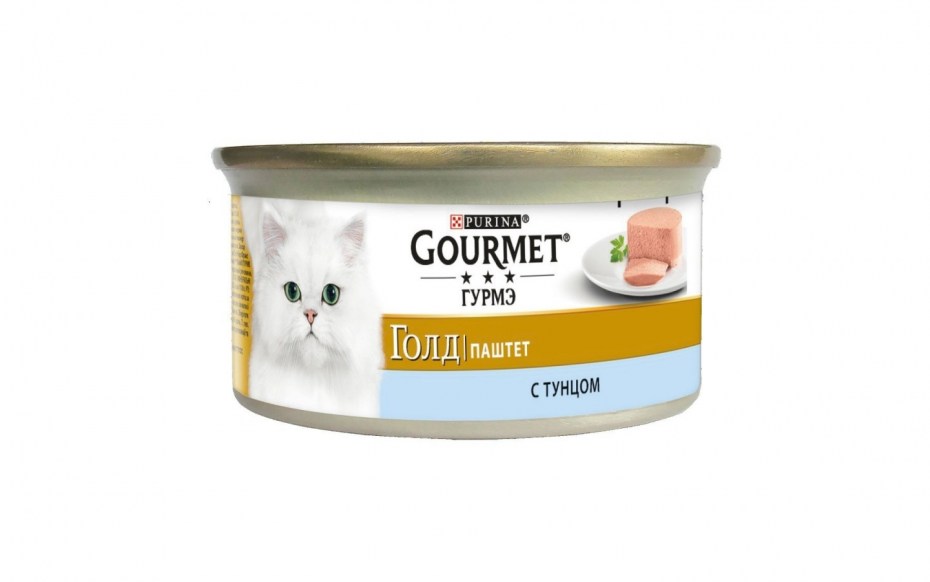 Корм для кошек Gourmet Голд террин с кроликом 85 г
