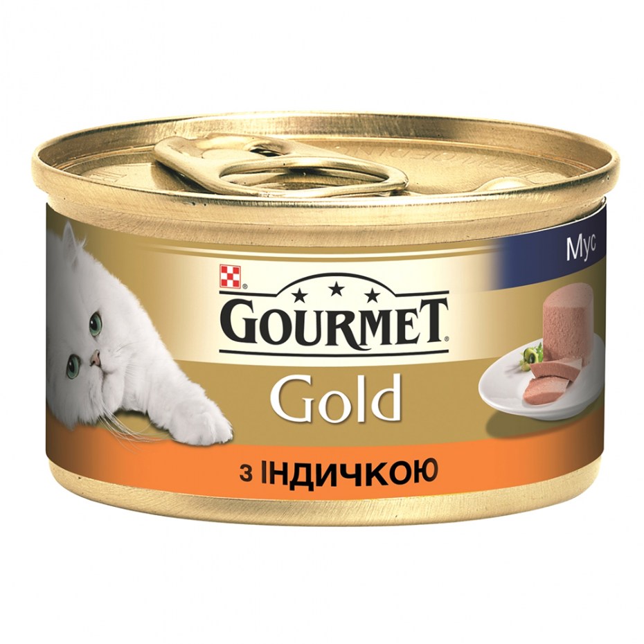 Корм для кошек Gourmet Gold кролик паштет 85г