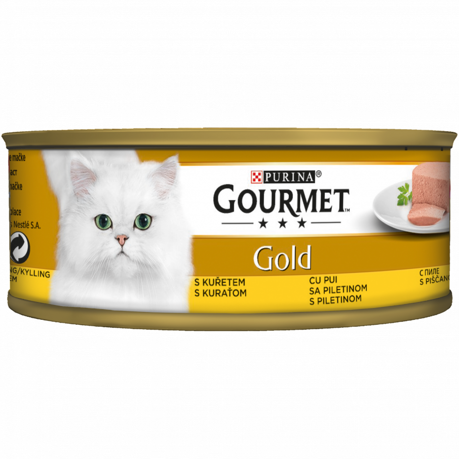 Паштет Purina Gourmet Gold с индейкой 85гр