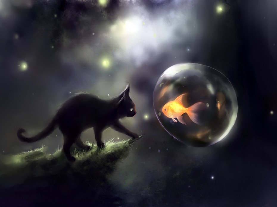Фэнтези кошки
