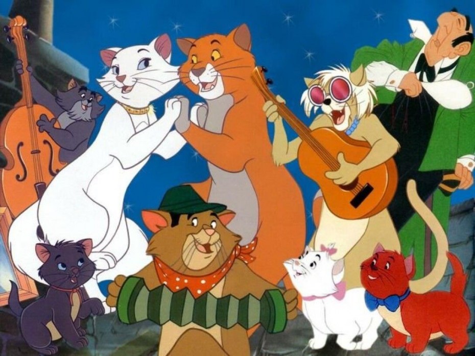 Коты-Аристократы (the Aristocats, 1970)