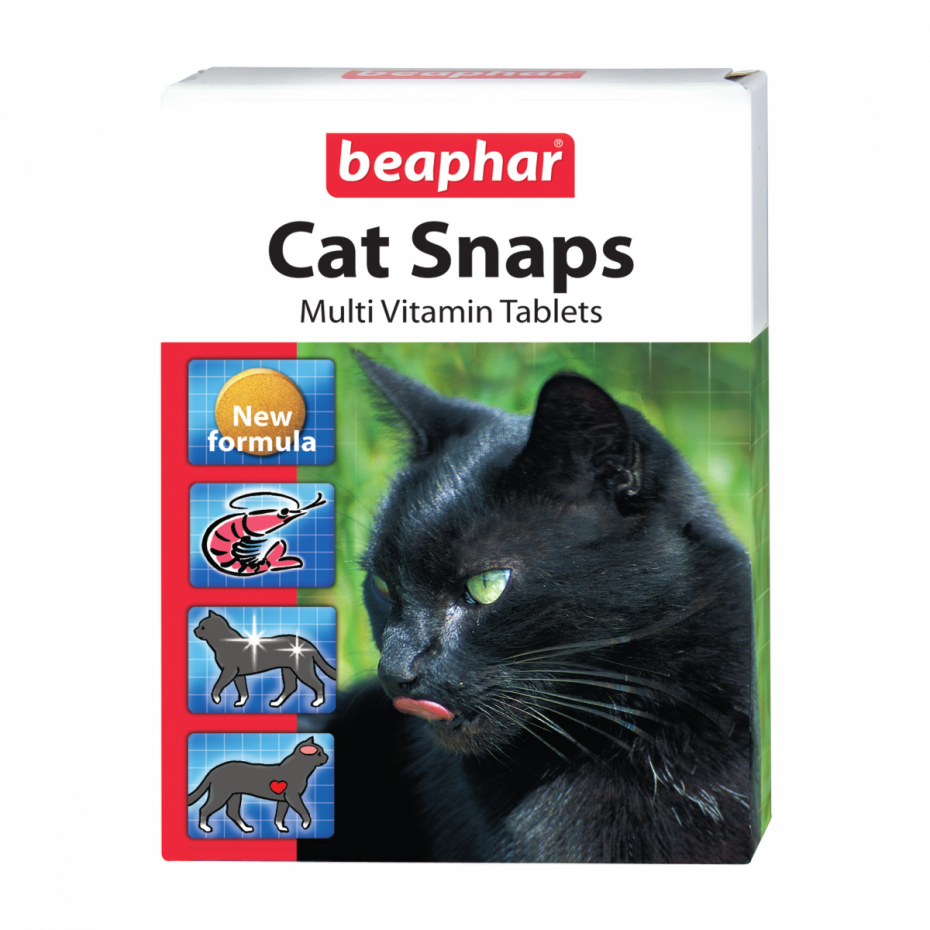 Beaphar витамины для кошек (Cat Snaps), 75шт.