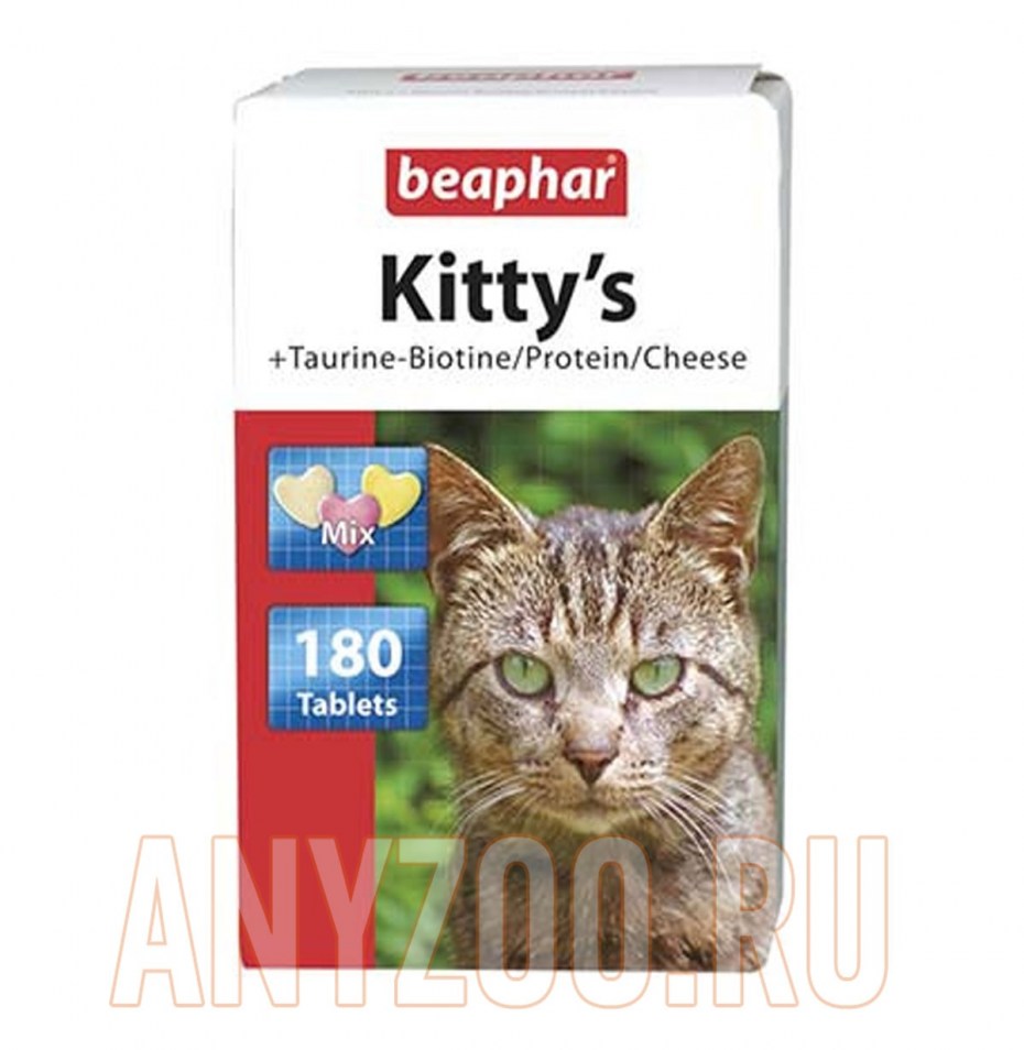Беафар витамины д/кошек смесь Kitty s Mix 750шт