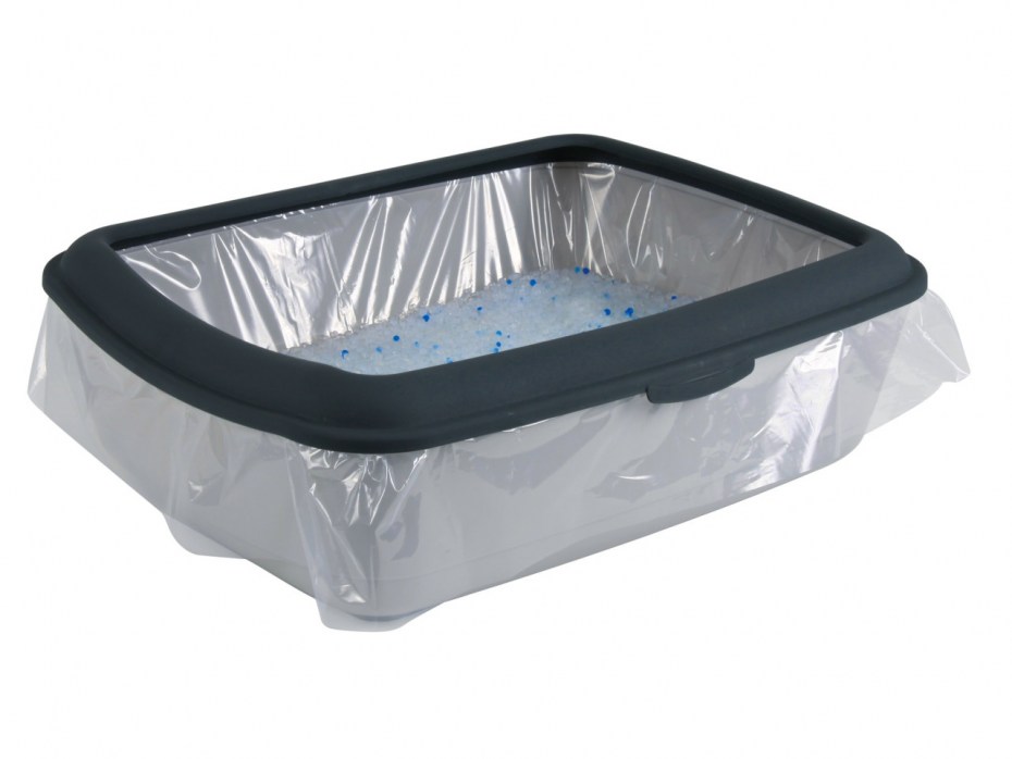 Trixie 4051 пакеты уборочные для кошачьих туалетов XL 56х71 см, 10шт