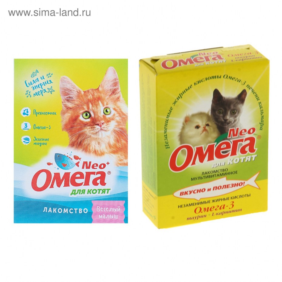 Лакомство для котят Омега Нео