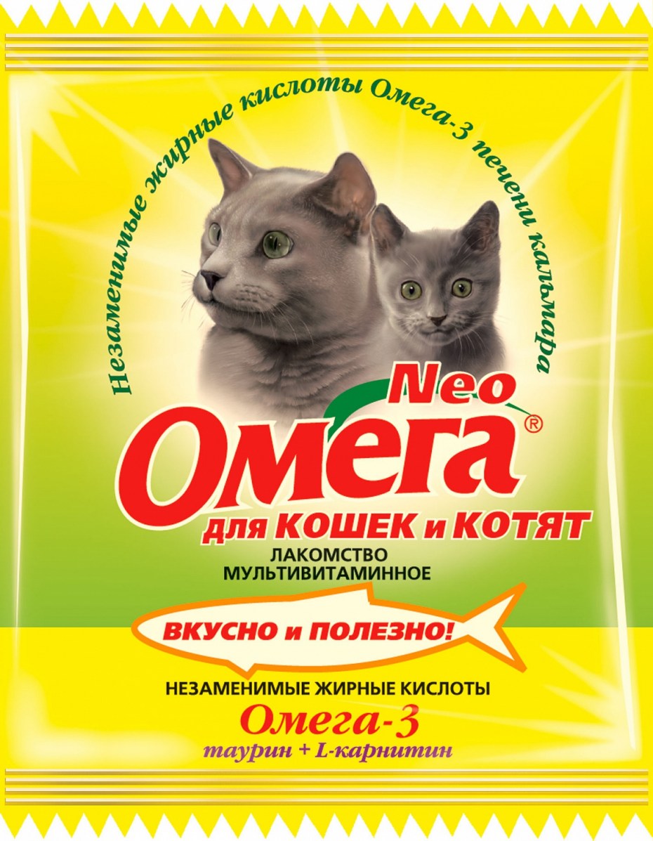Омега Нео для кошек с таурином
