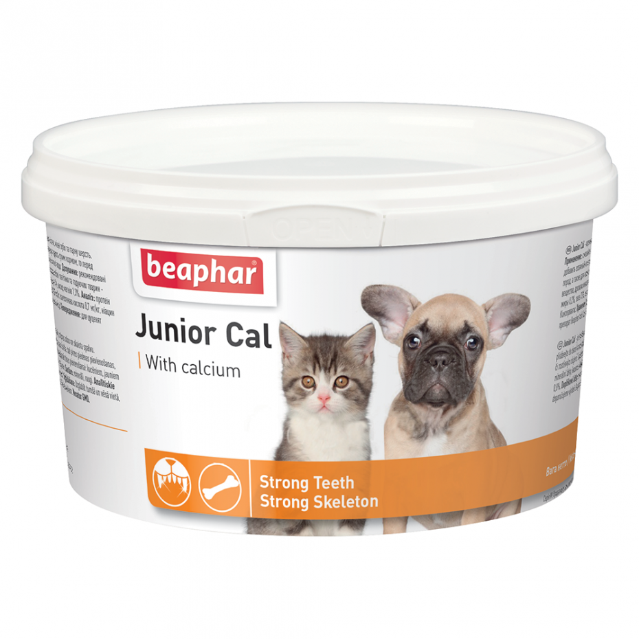Кормовая добавка Beaphar Junior cal для котят и щенков