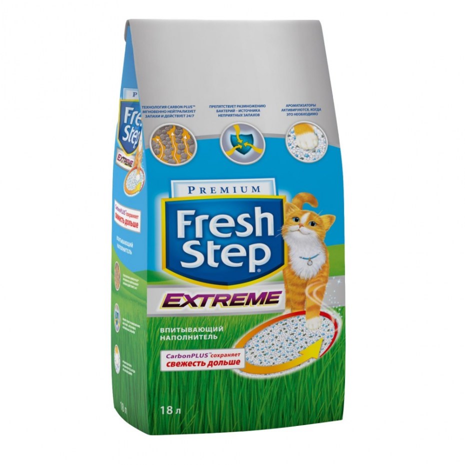 Fresh Step впитывающий наполнитель 18л.