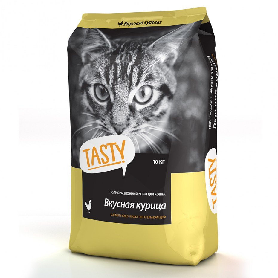 Tasty Petfood корм для кошек 10 кг