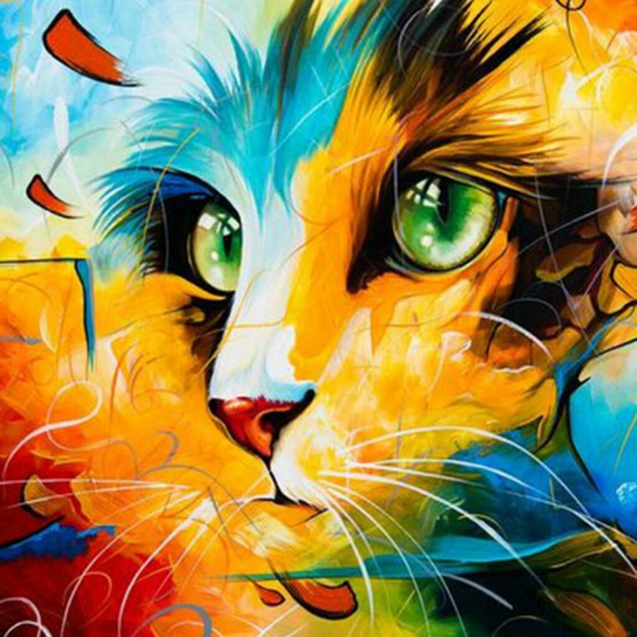 Крашеные котята